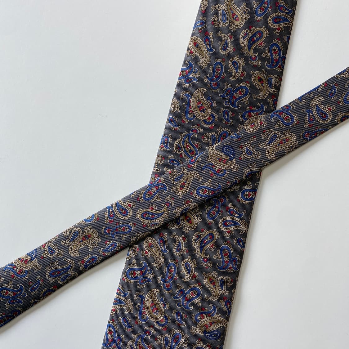 입생로랑(YSL) 명품 정품 페이즐리 넥타이 상품이미지4