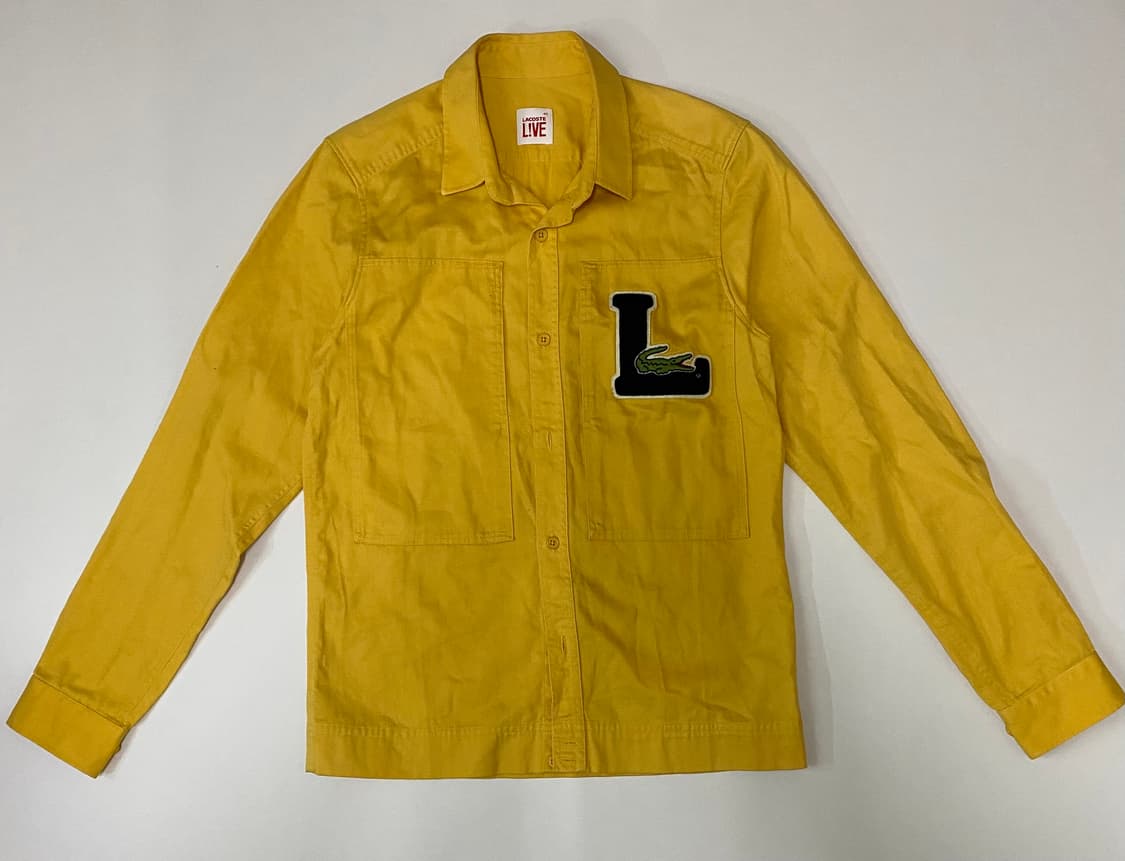 라코스테 라이브 옐로우 셔츠 110 상품이미지1