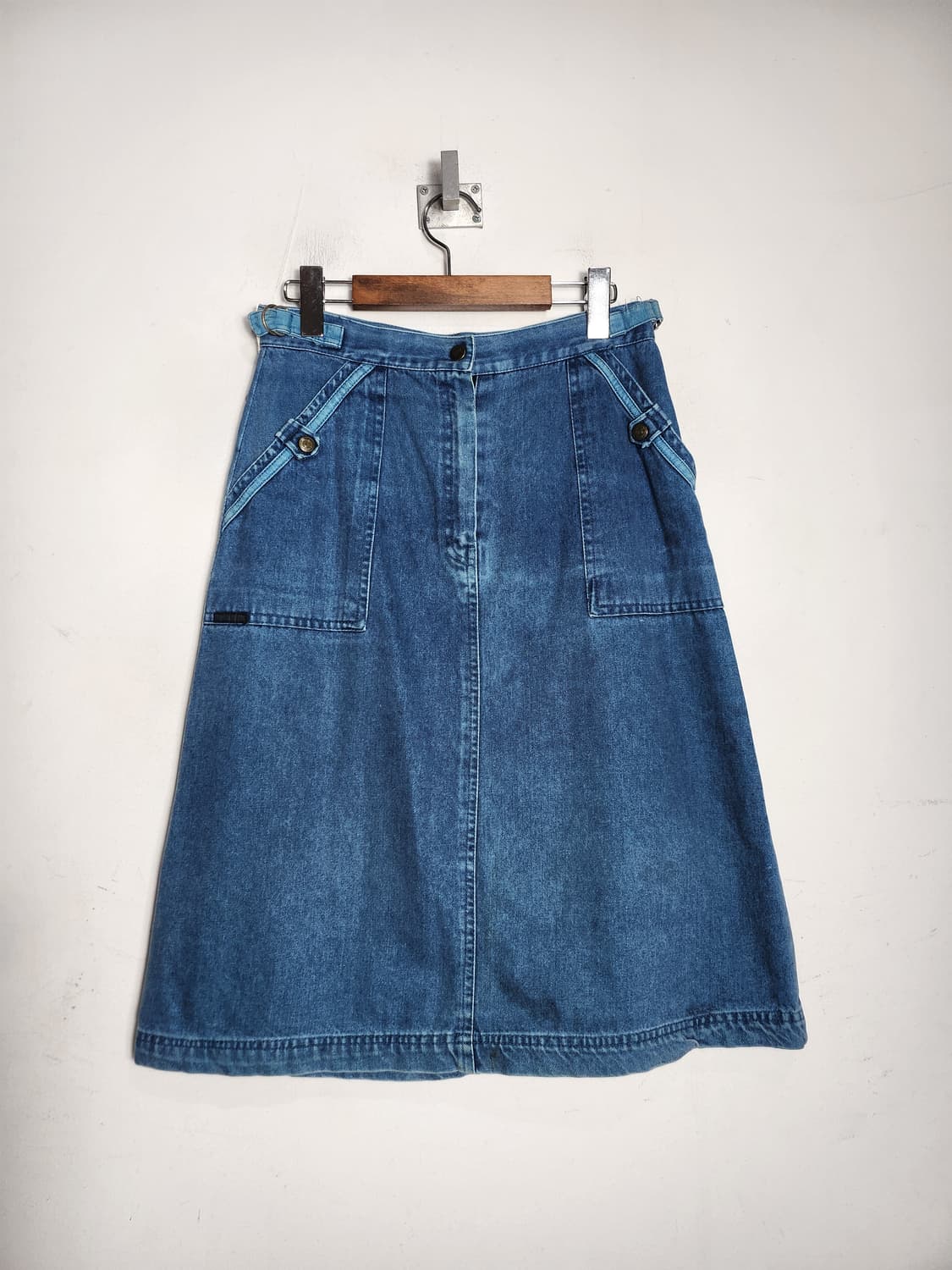 TeleMart 데님 A라인 스커트 상품이미지1