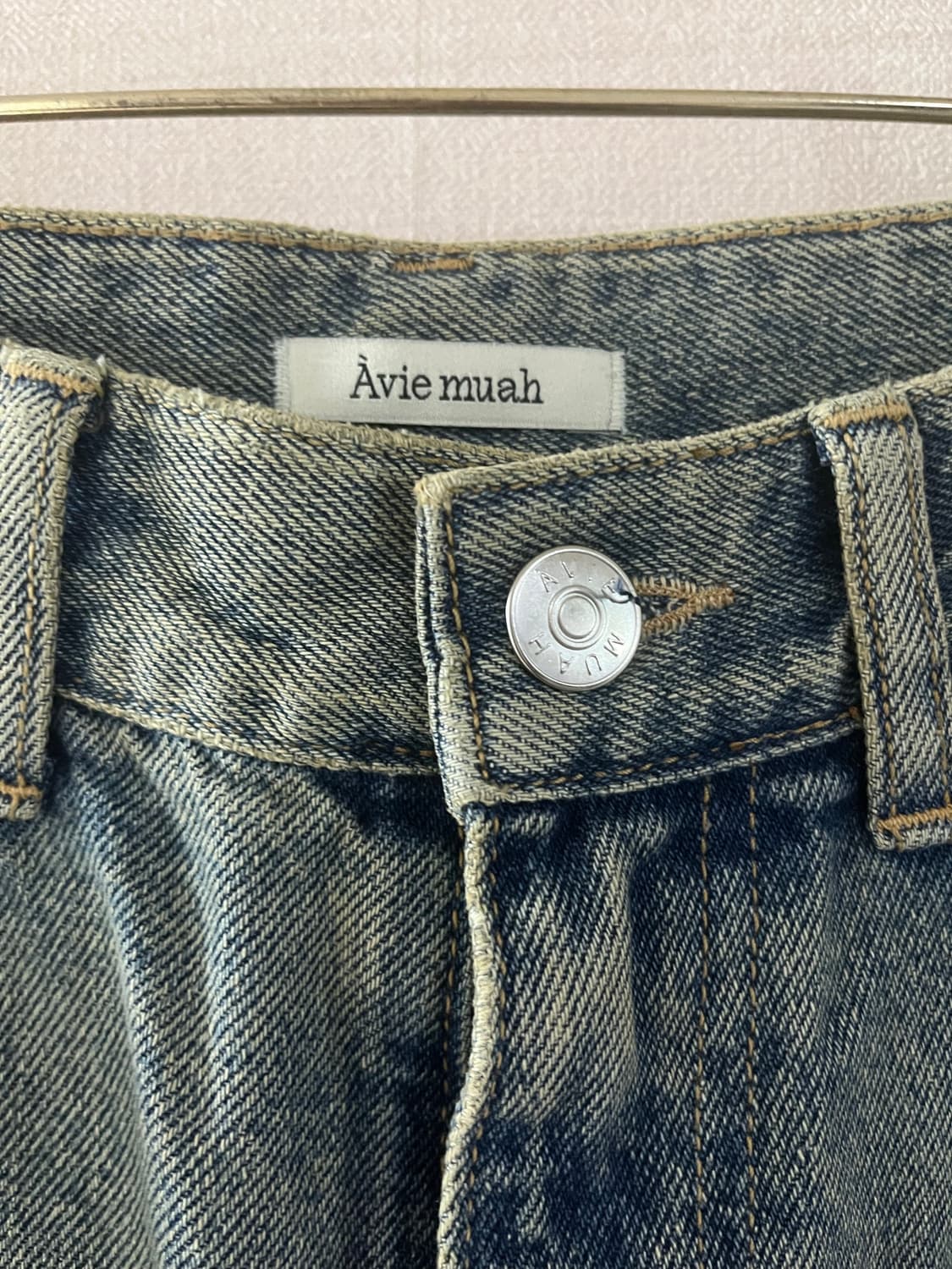 아비에무아 Aviemuah 오블리크 빈티지와이드진(1/M) 상품이미지9