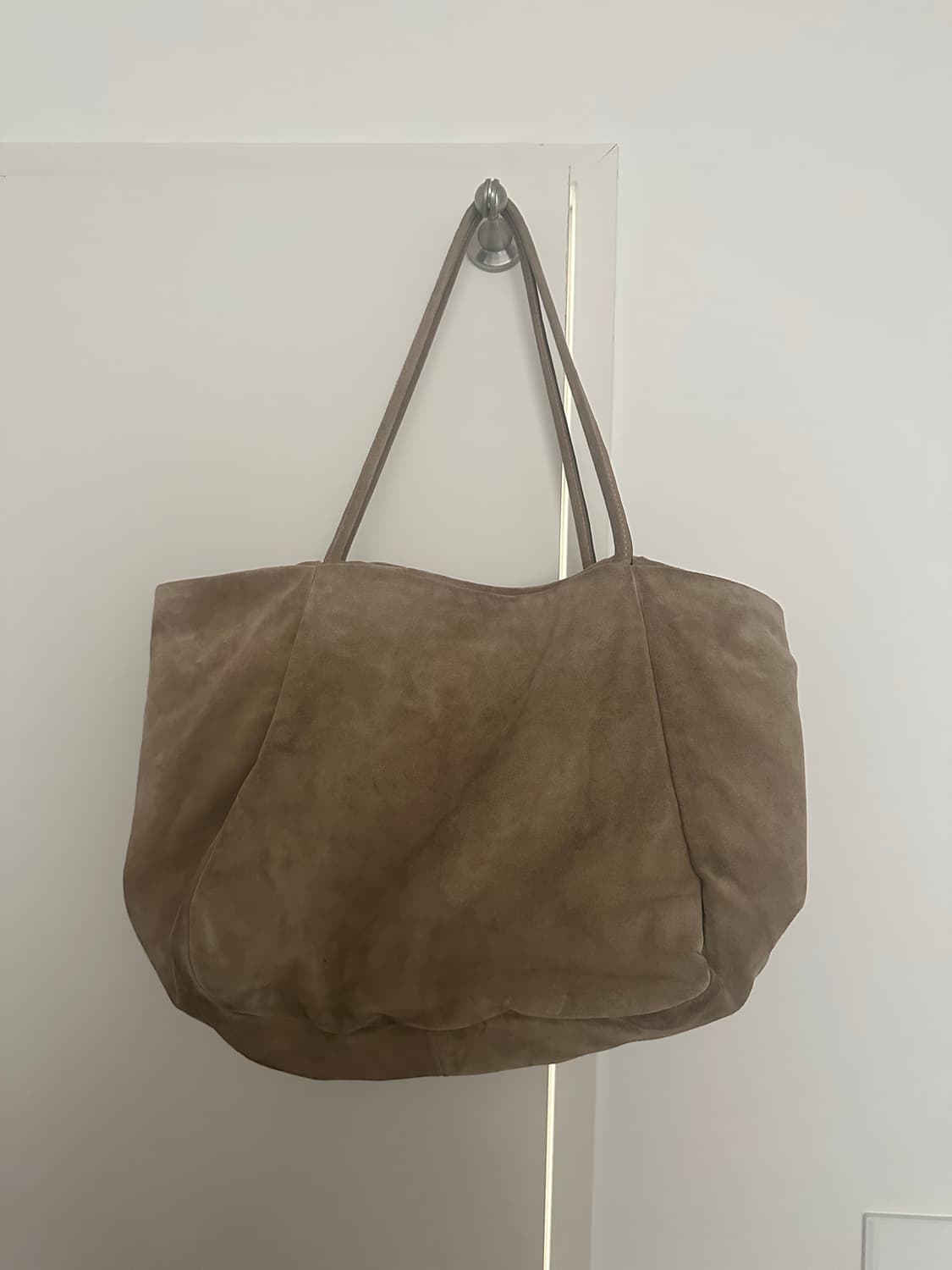 Zilla 질라 스웨이드 레더 토트백 상품이미지1