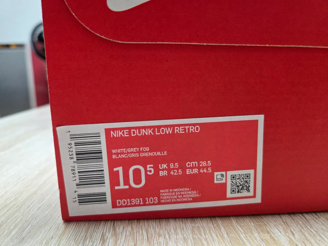 [285]나이키 덩크 로우 그레이 포그  상품이미지2