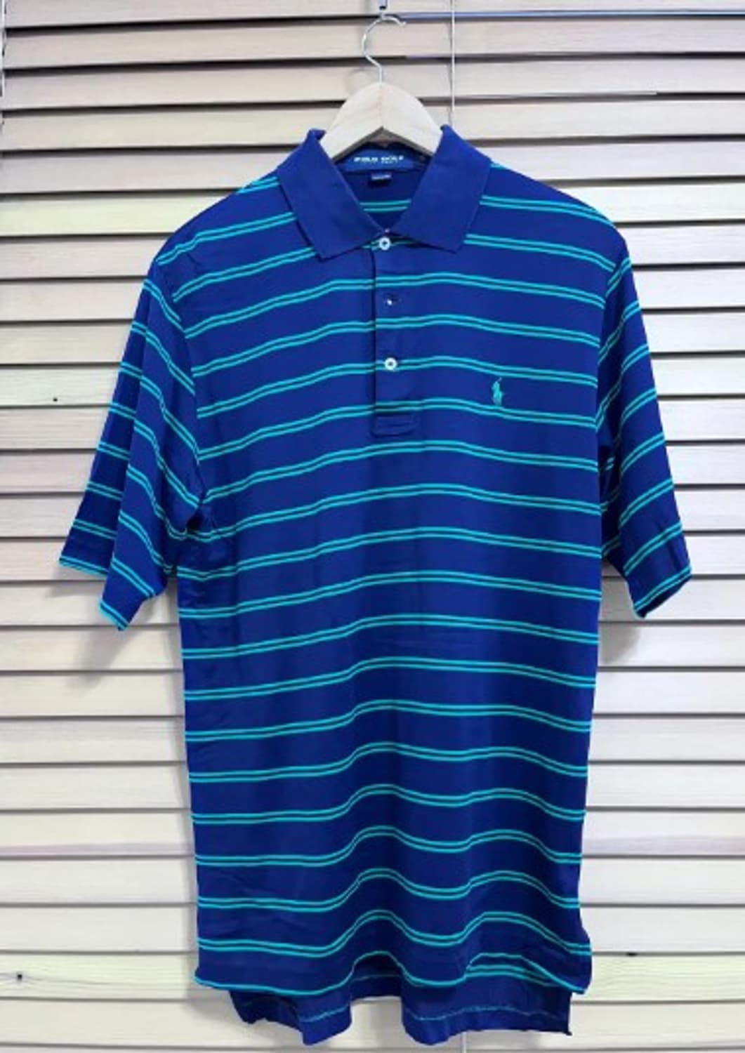 폴로골프 랄프로렌 남성 네이비스트라이프반팔PK티셔츠 S사이즈 상품이미지2