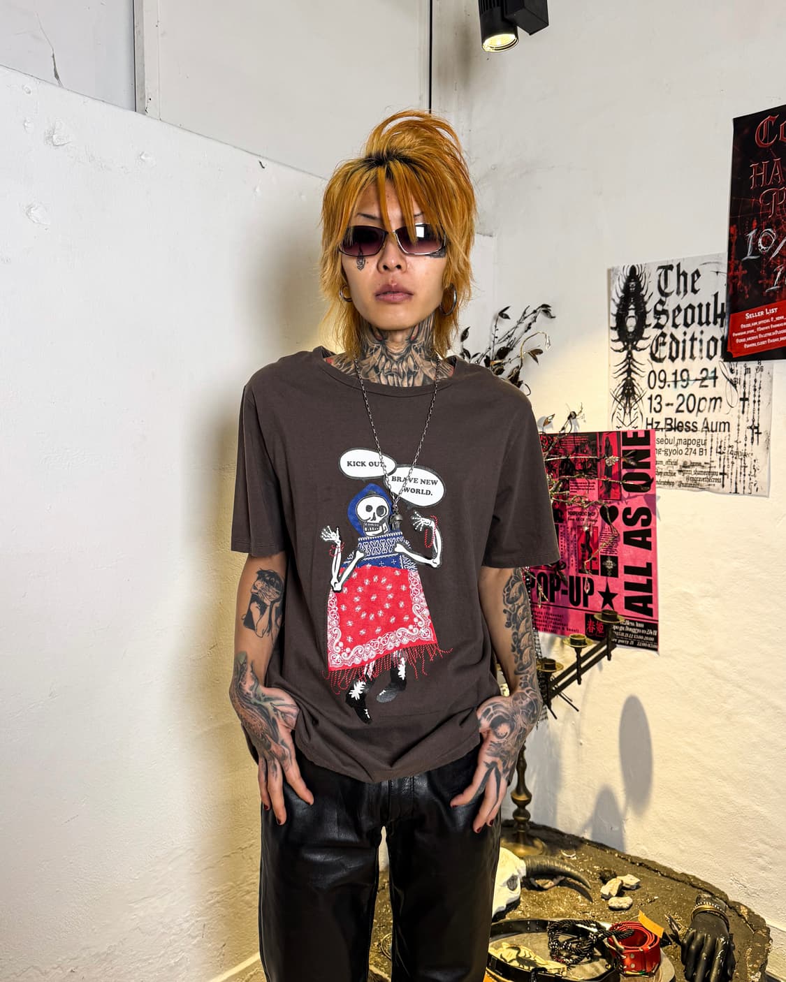 NUMBER (N)INE – “Kick Out.. T-Shirt 상품이미지8