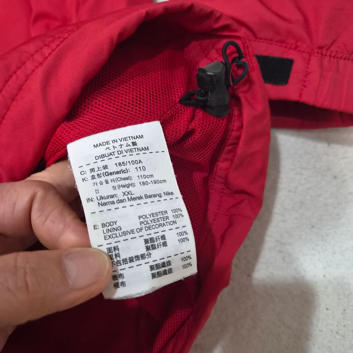 나이키골프  바람막이2XL 상품이미지3