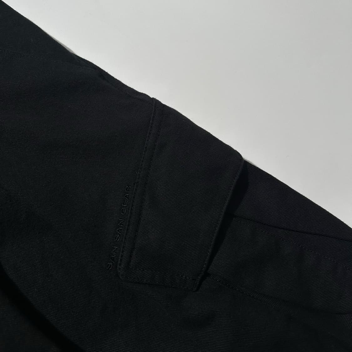 25ss 산산기어 카프리 하프 팬츠 블랙 상품이미지4