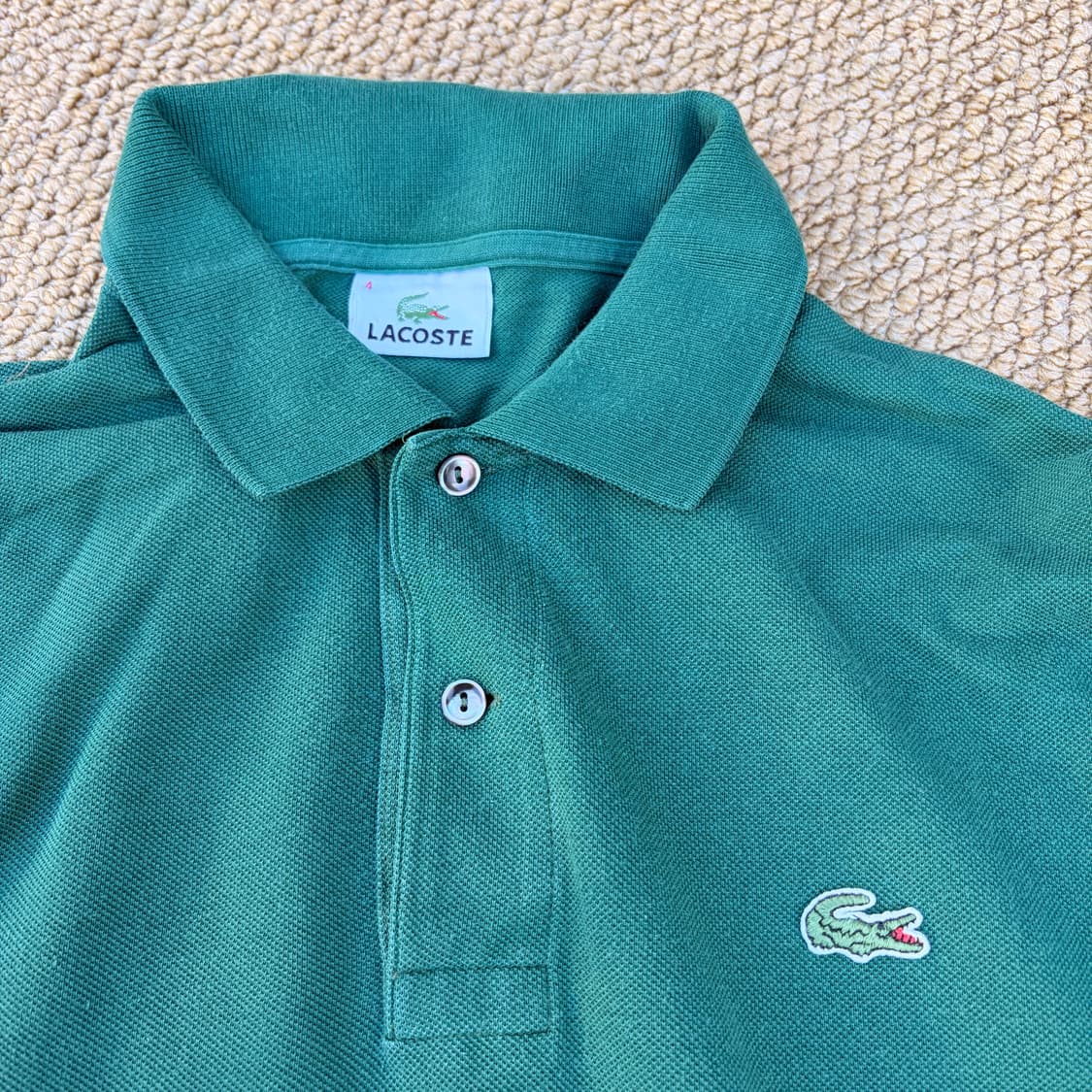 일본판)라코스테 PK카라 반팔 티셔츠 상품이미지3