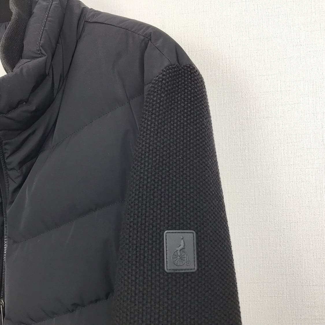 빈폴 니트 솔리브 경량 패딩 점퍼 남성100 상품이미지4