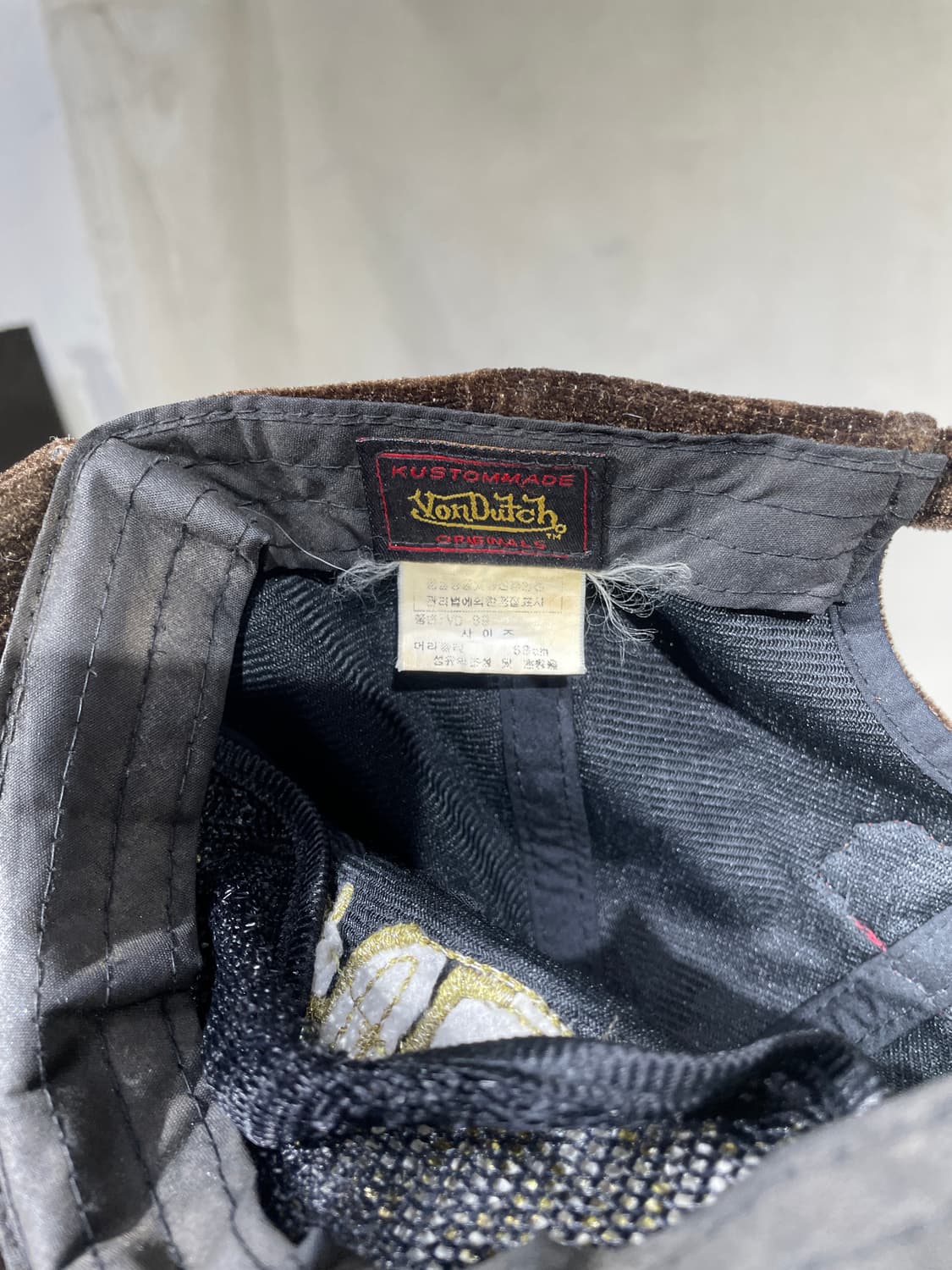 본더치 브라운 y2k 볼캡 모자  상품이미지6