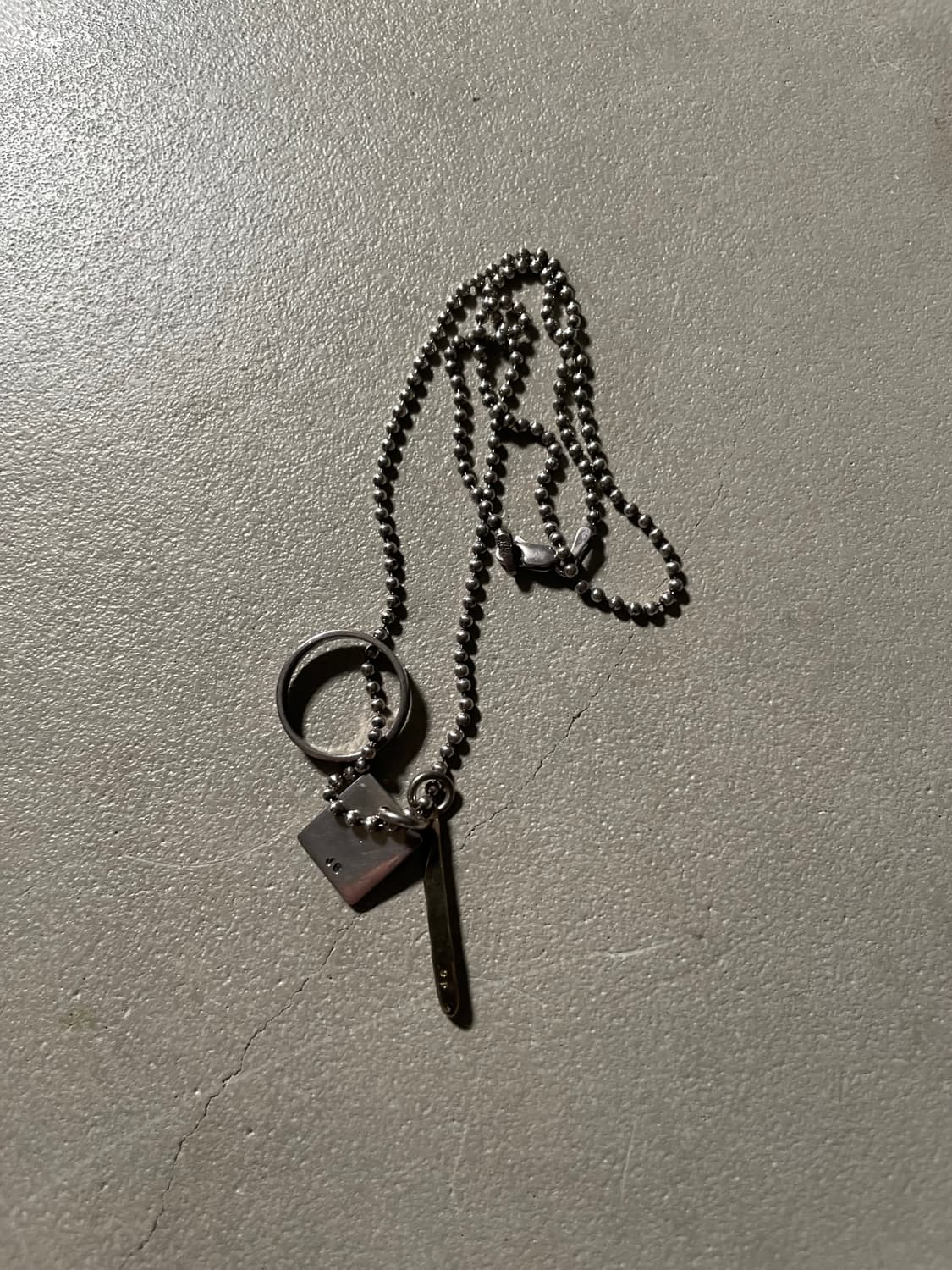 저미널 Silver Chain Necklace 상품이미지3