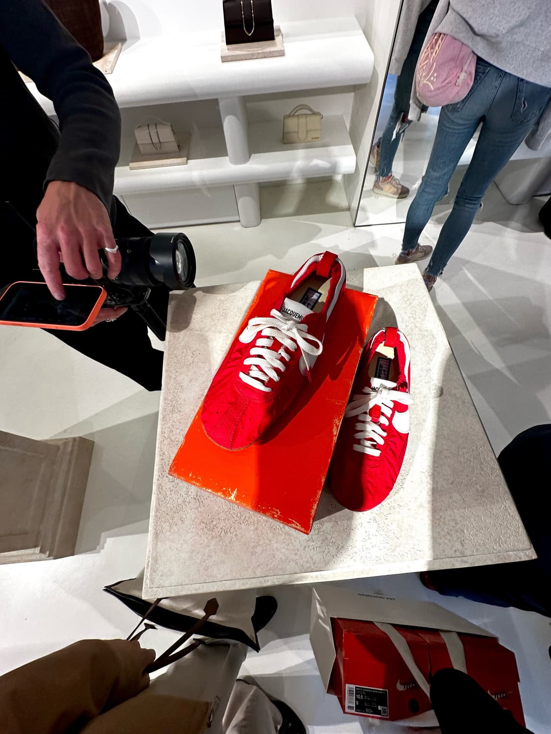 Jacquemus x Nike 문슈즈 42 캐시미어 레드 상품이미지2
