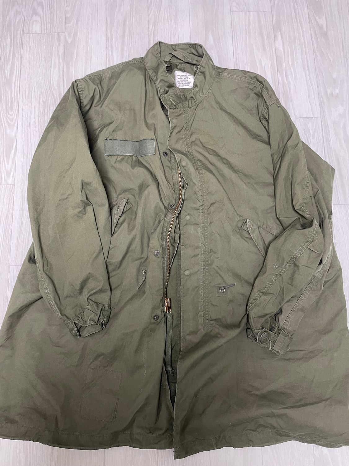 m65 피쉬테일 og 개파카 미디움 외피 단품 상품이미지1