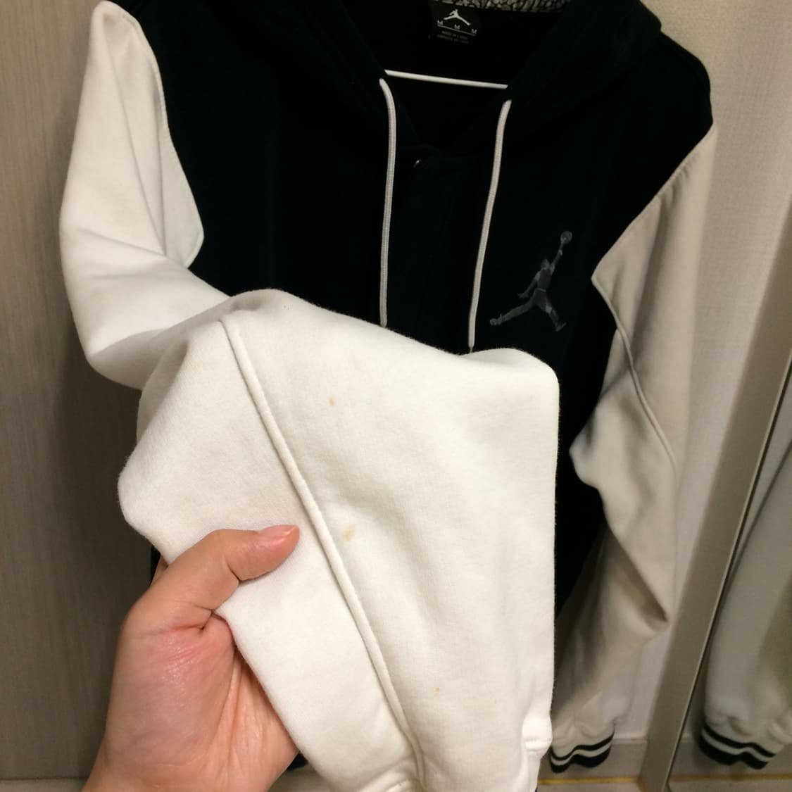 조던 빅로고 네이비 후드집업 상품이미지9