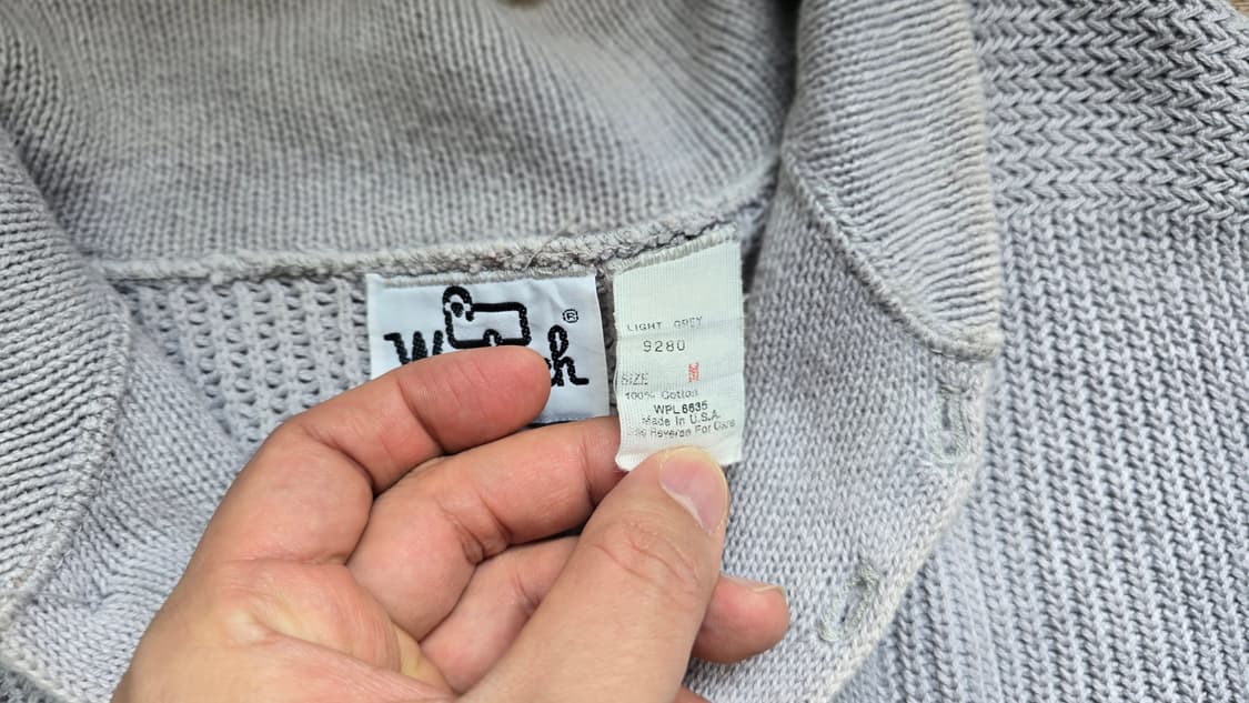 WOOLRICH 울리치 코튼 니트 USA  상품이미지4