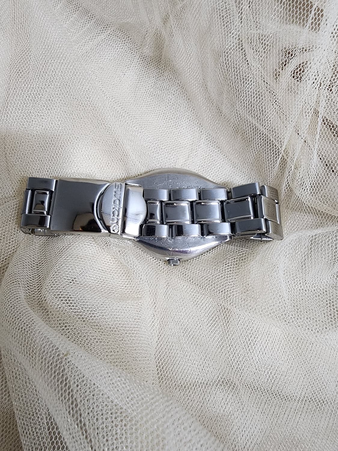 스와치 아이러니 AG 1993 쿼츠 메탈밴드 상품이미지7