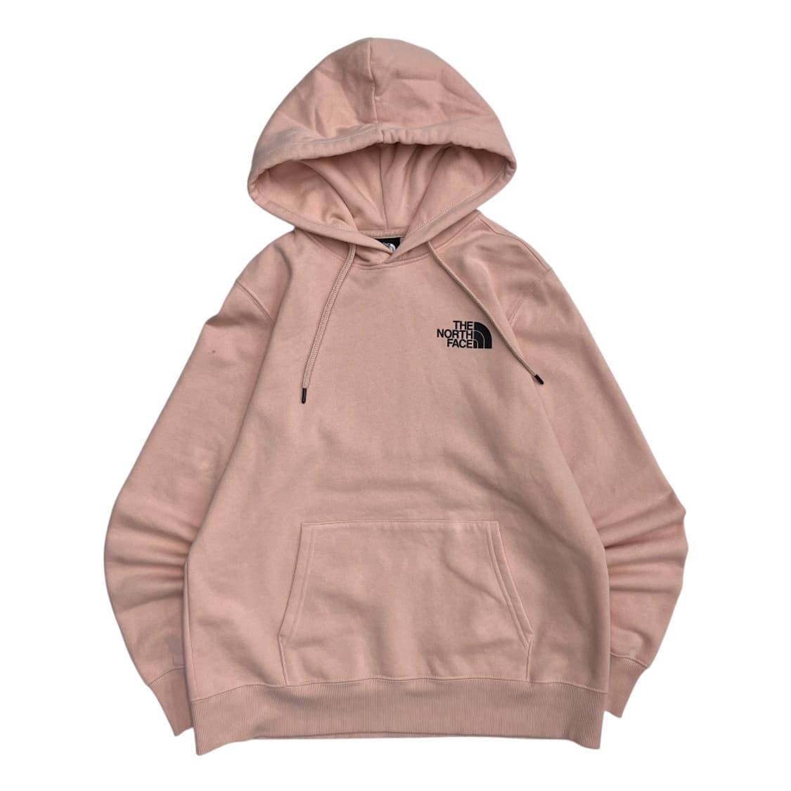 노스페이스 블랙 로고 딸기우유맛 후드 M 상품이미지2