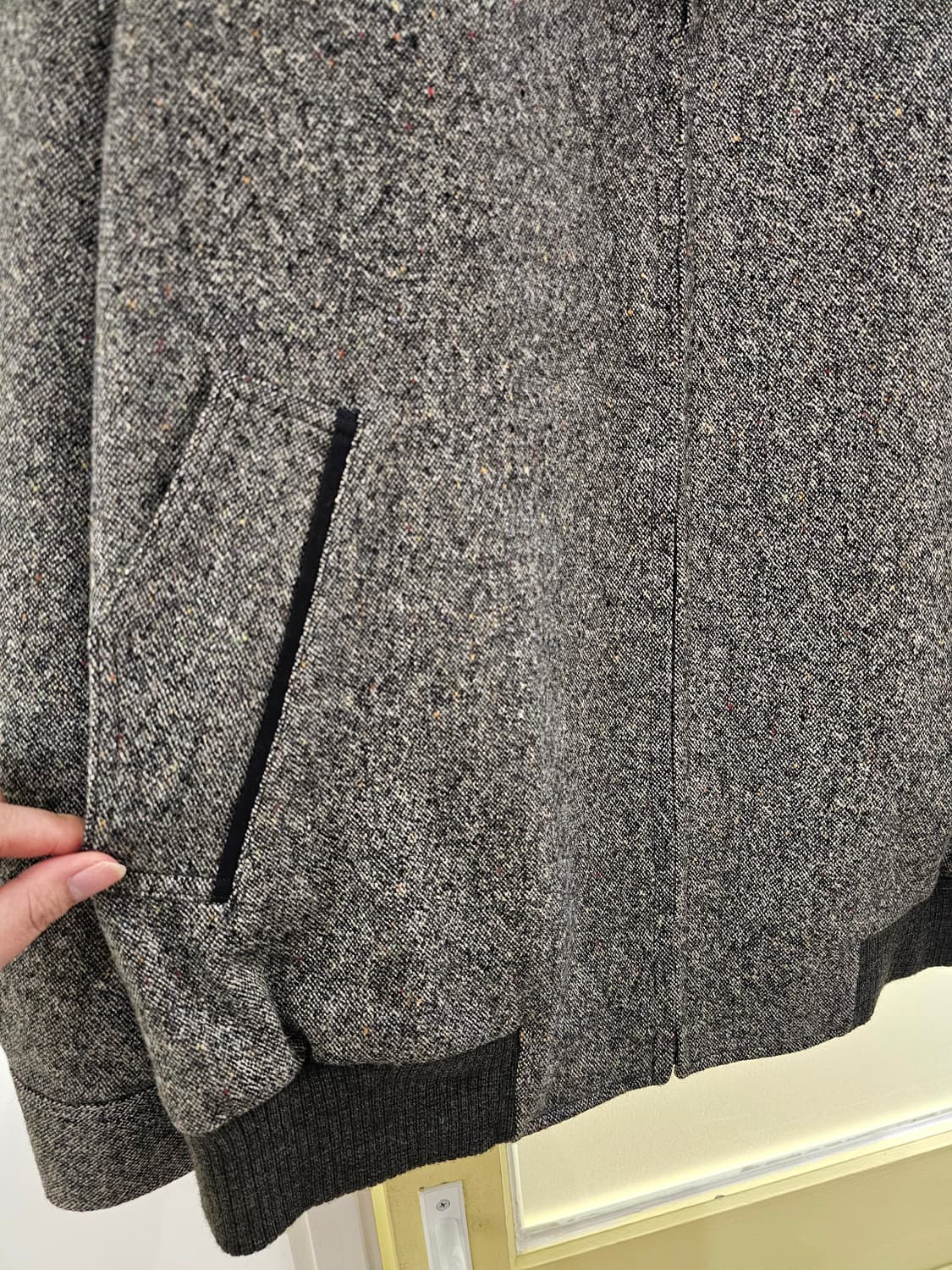 Rotary group 울 헤링본 블루종 상품이미지5