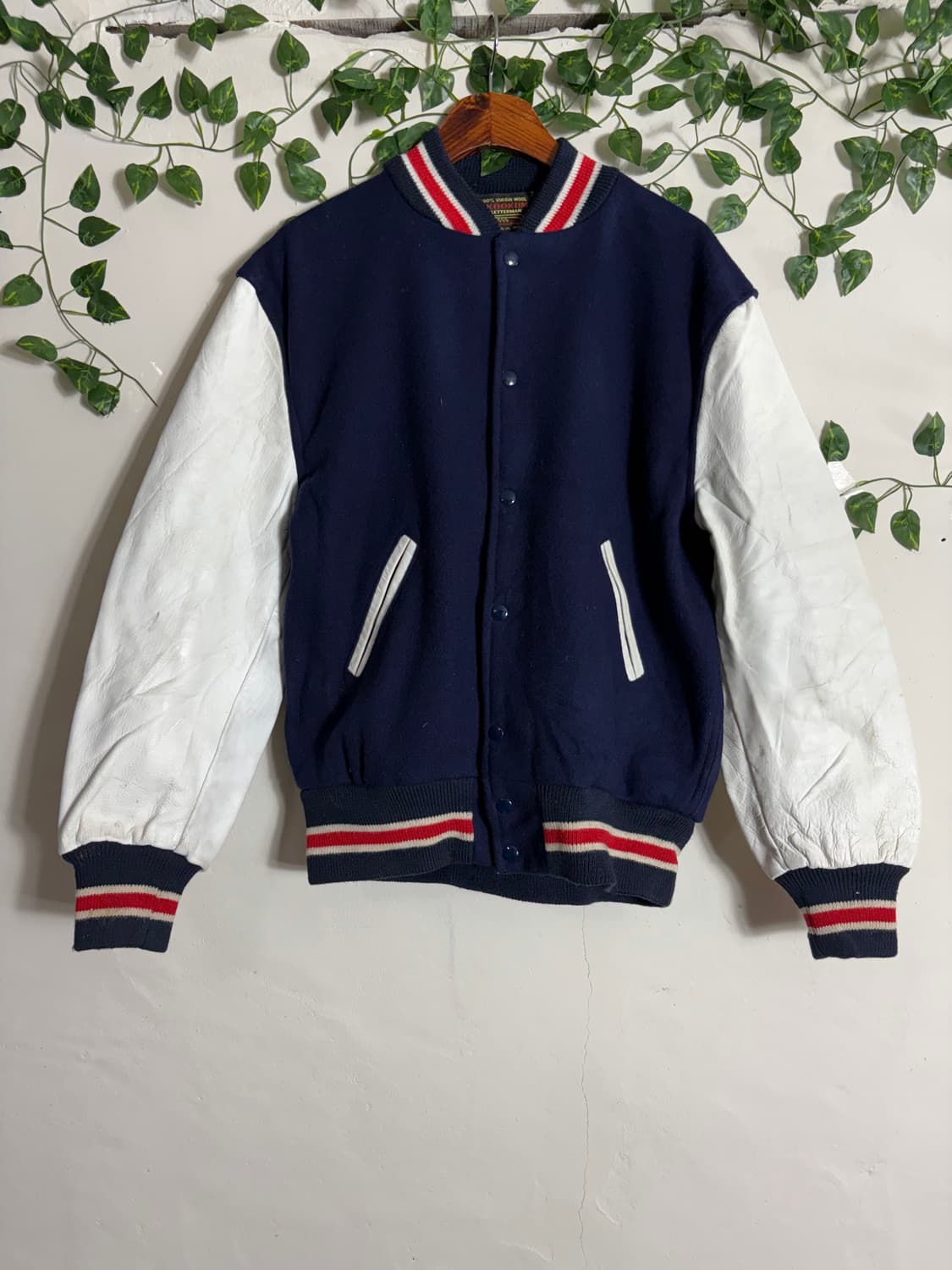 빈티지 바시티 자켓 상품이미지5