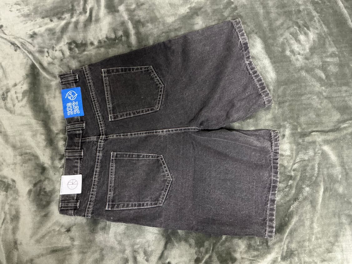 폴라 빅보이 쇼츠 실버블랙 상품이미지2