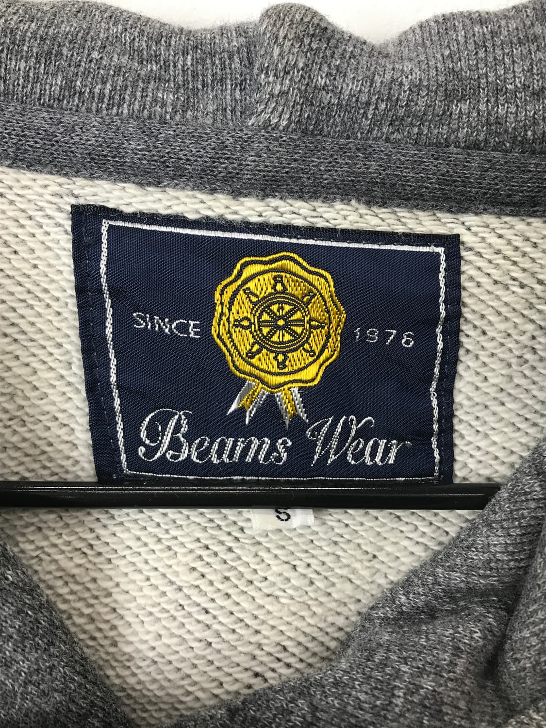 Beams Grey Double-Breasted Hooded Jacket 상품이미지7