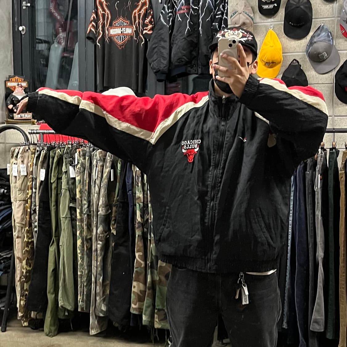 90s Reebok 시카고불스 리버시블 패딩 (110) 상품이미지9