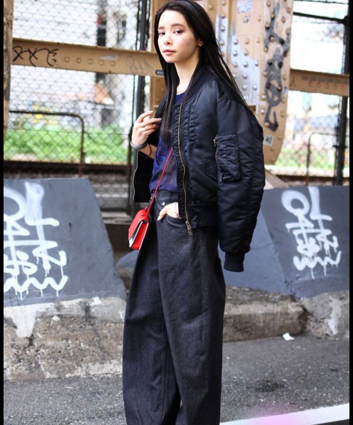 알파인더스트리 MA-1 플라이트자켓 블랙 상품이미지4