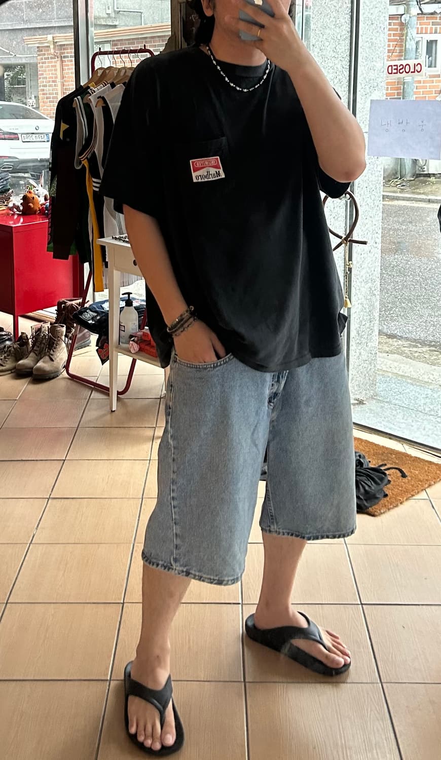 90‘s Tommy jeans shorts 36in 상품이미지6