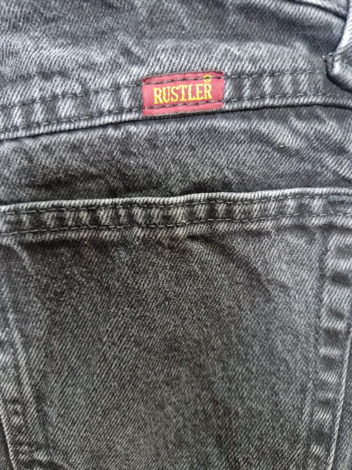USA rustler 블랙데님 31x30 상품이미지3