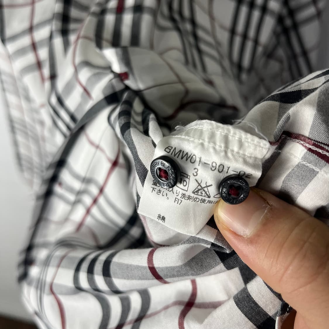 [Burberry] 버버리 블랙라벨 체크셔츠 상품이미지6