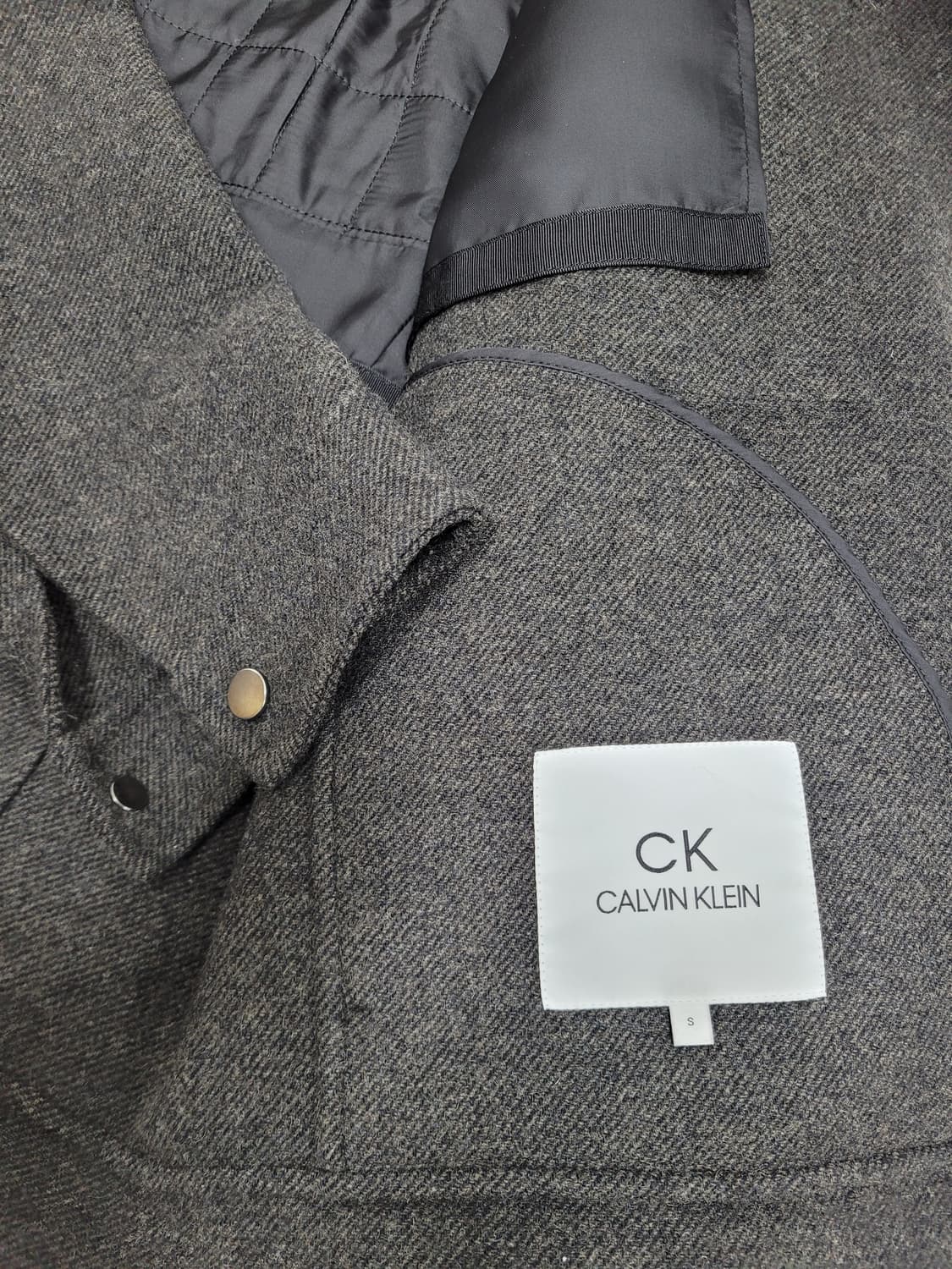 Calvin Klein 20FW 캘빈클라인 셔츠형 모직 자켓 / 남 95 상품이미지8