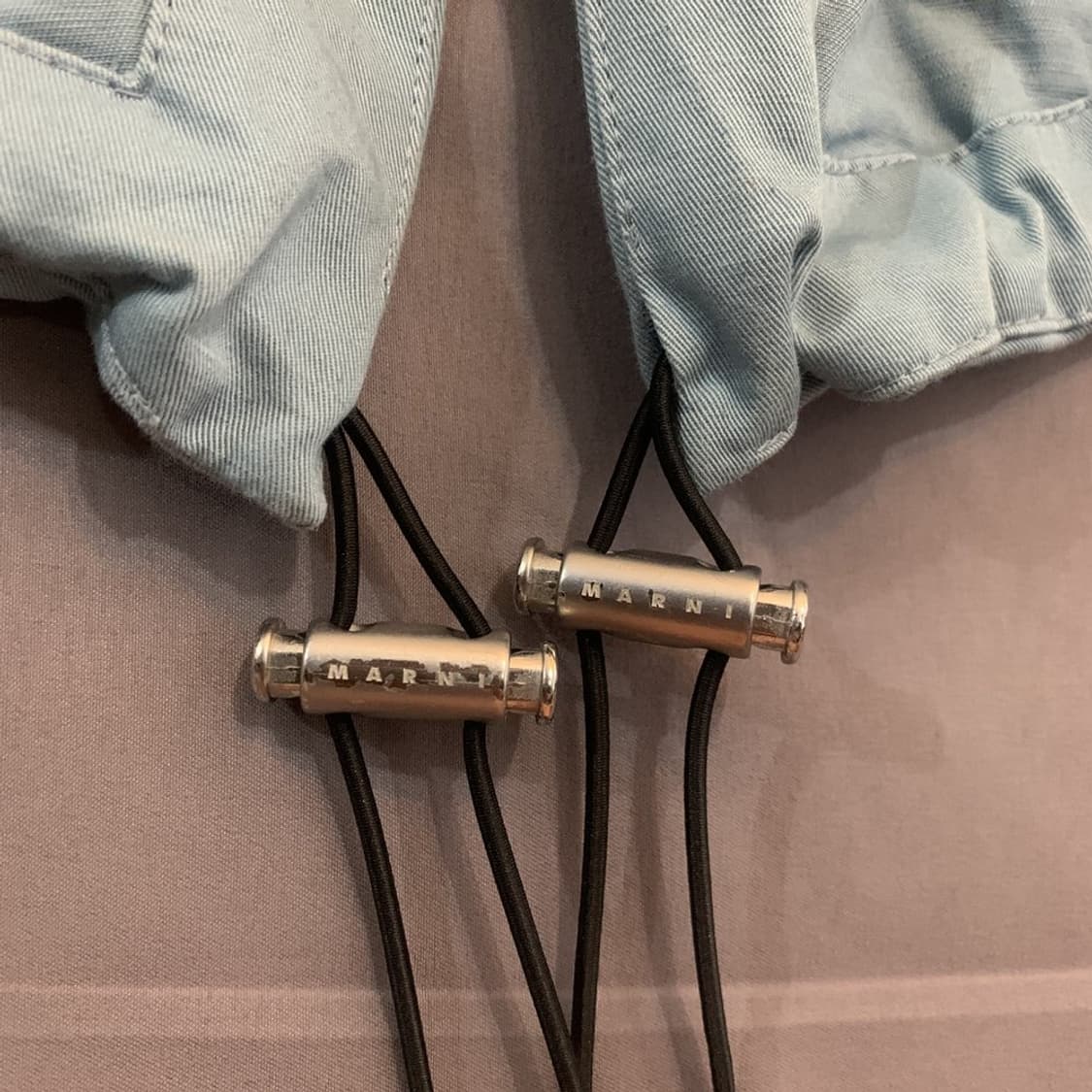 38 MARNI 마르니 후드 콘트라스트 러치 코트 자켓 상품이미지4