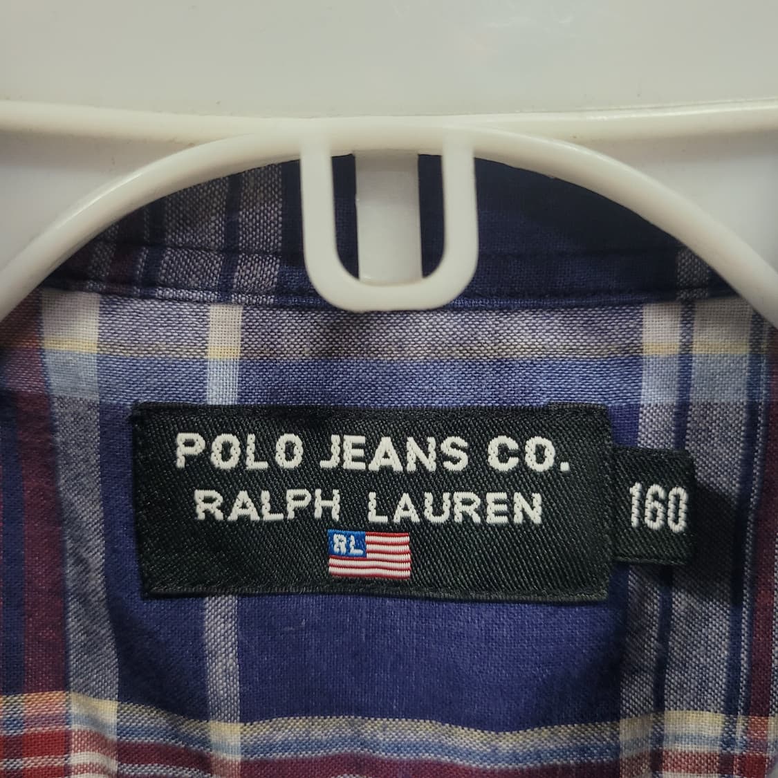 POLO JEANS RALPH LAUREN 랄프로렌 빈티지 체크 셔츠 상품이미지5