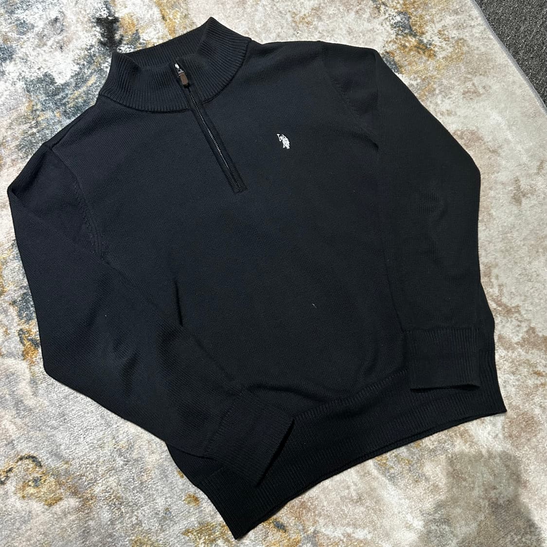 US POLO ASSN 니트 반집업 상품이미지2