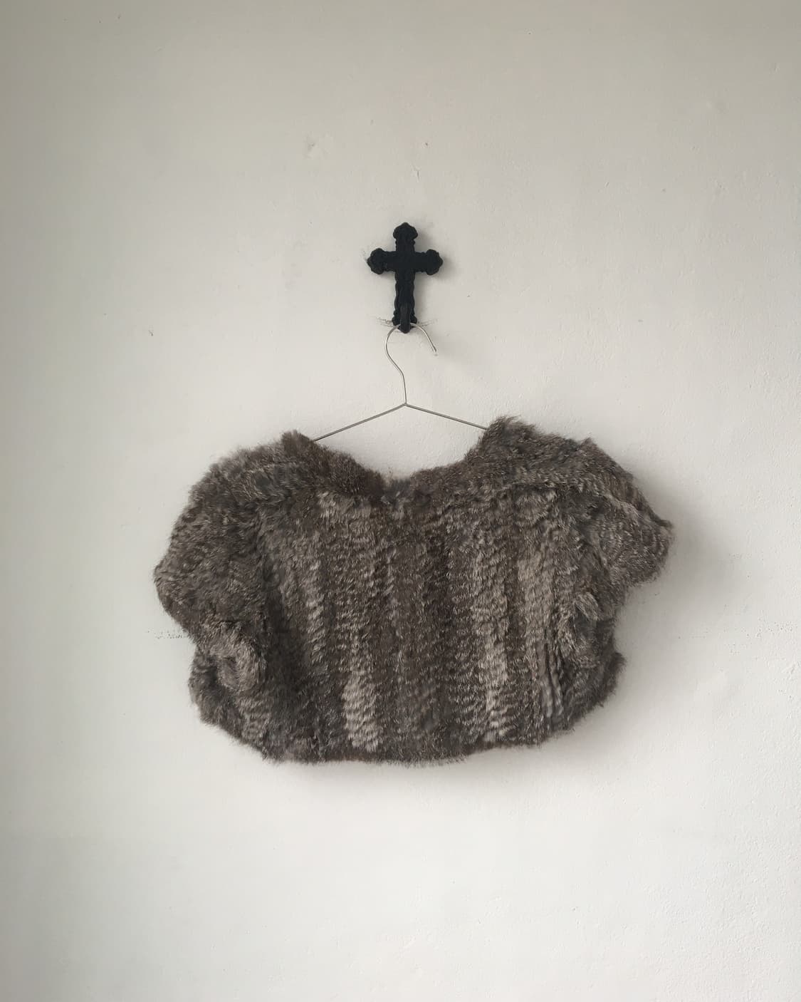 Rabbit fur bolero 상품이미지2