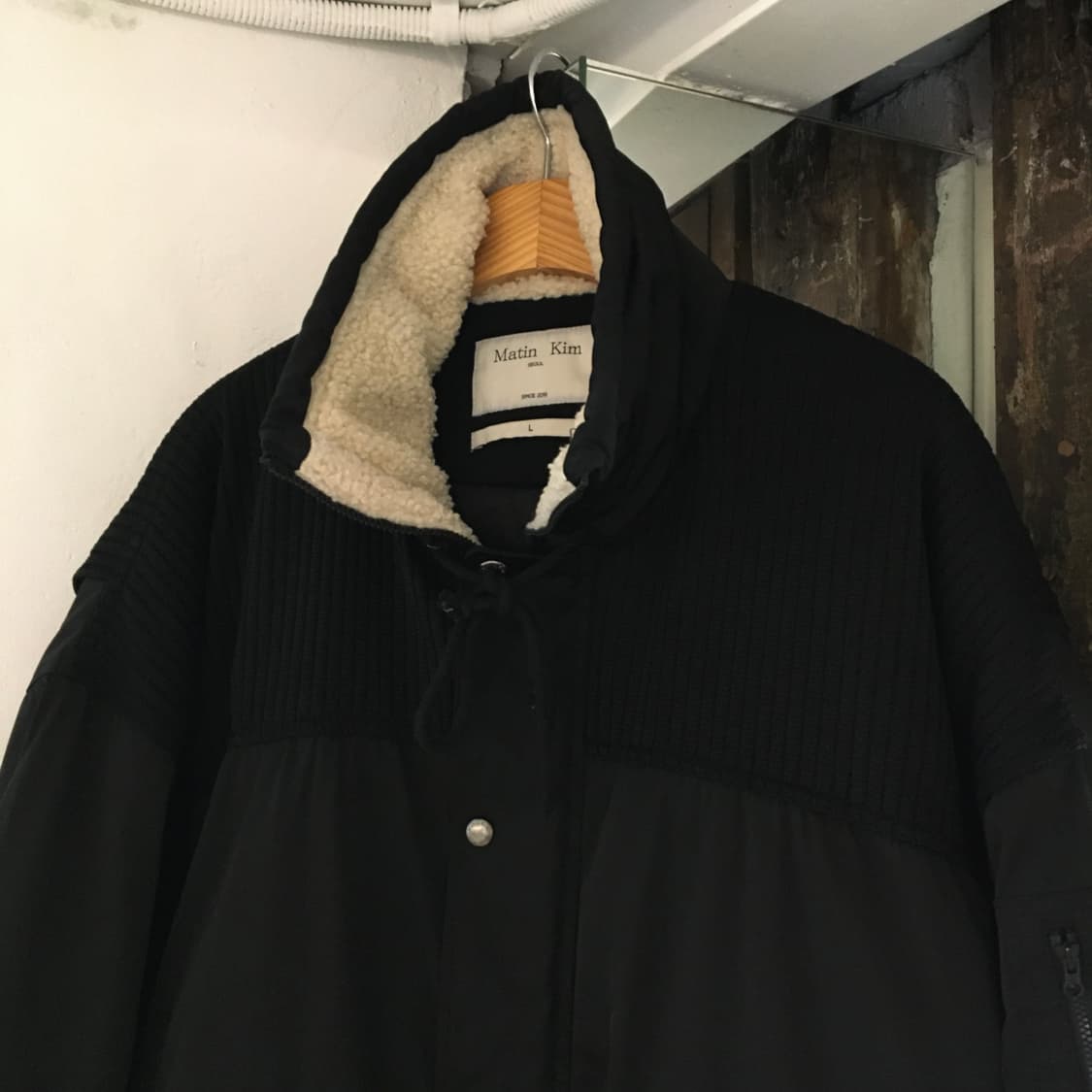 마뗑킴 블랙 맥시 오버핏 푸퍼 패딩 점퍼 여성 프리사이즈 상품이미지2