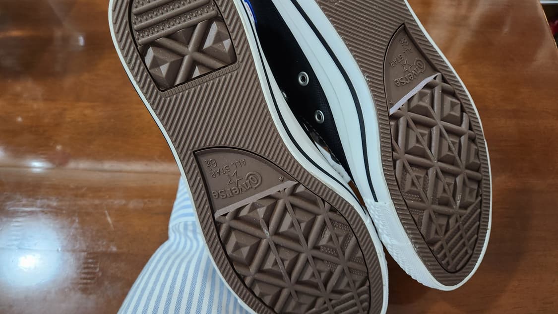 컨버스 올스타 레더 블랙 아이로봇 250 상품이미지4