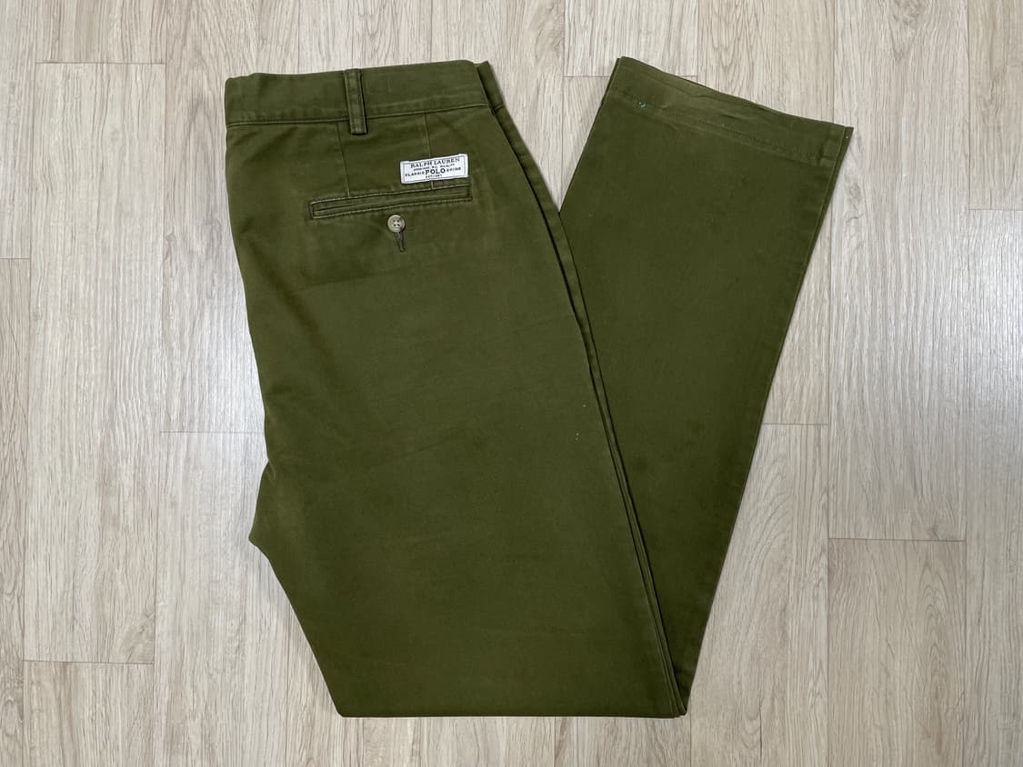 34~35) 폴로 랄프로렌 빈티지 카키 치노팬츠 상품이미지1