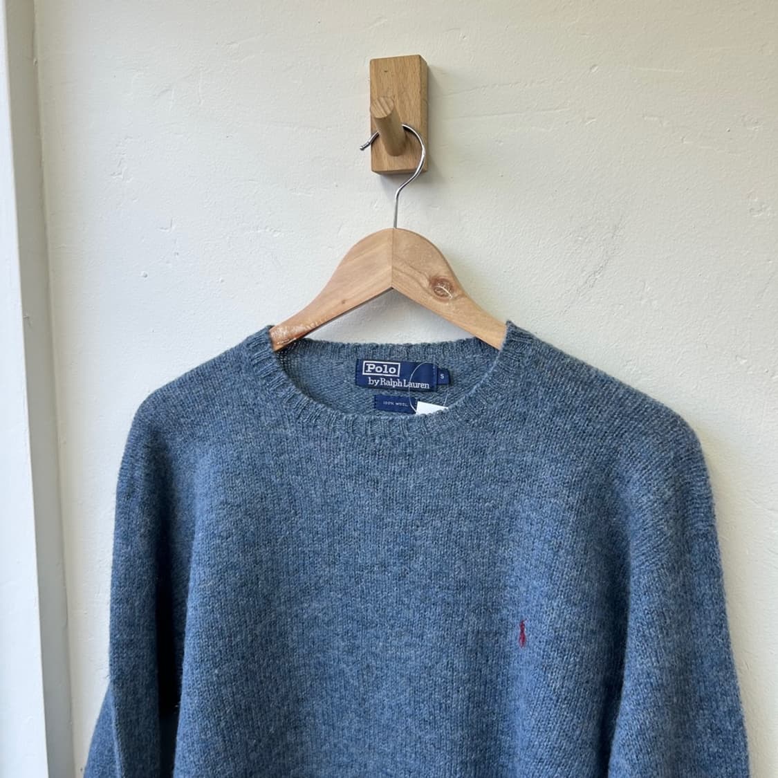 16089 - 폴로 랄프로렌 블루 울 니트 (울 100%) 상품이미지1