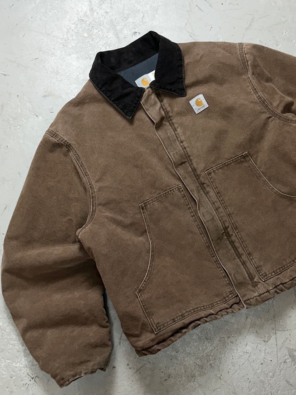 90's USA Made 칼하트 J22 아크틱 칼하트 디트로이트 자켓 상품이미지5