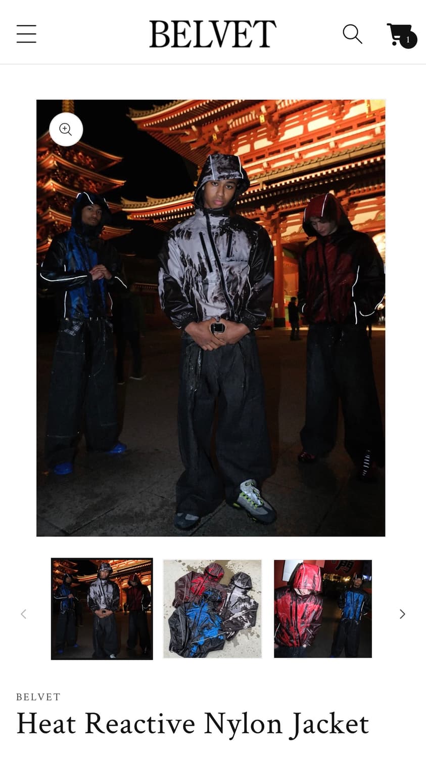 (M) Belvet Heat Reactive Nylon Jacket 상품이미지2