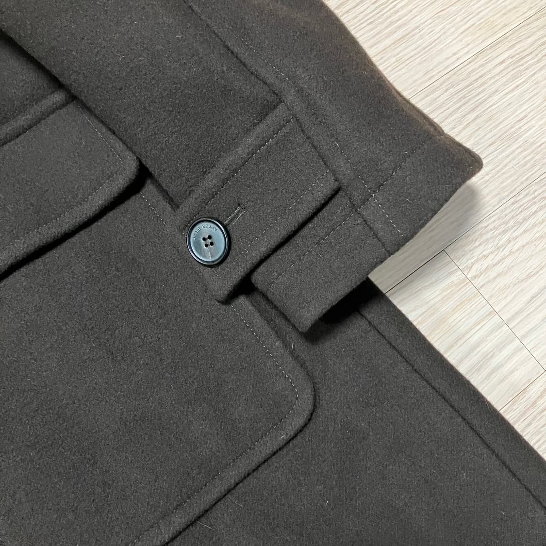 [L] 애프터프레이 투어리스트 발마칸 코트 브라운 상품이미지5