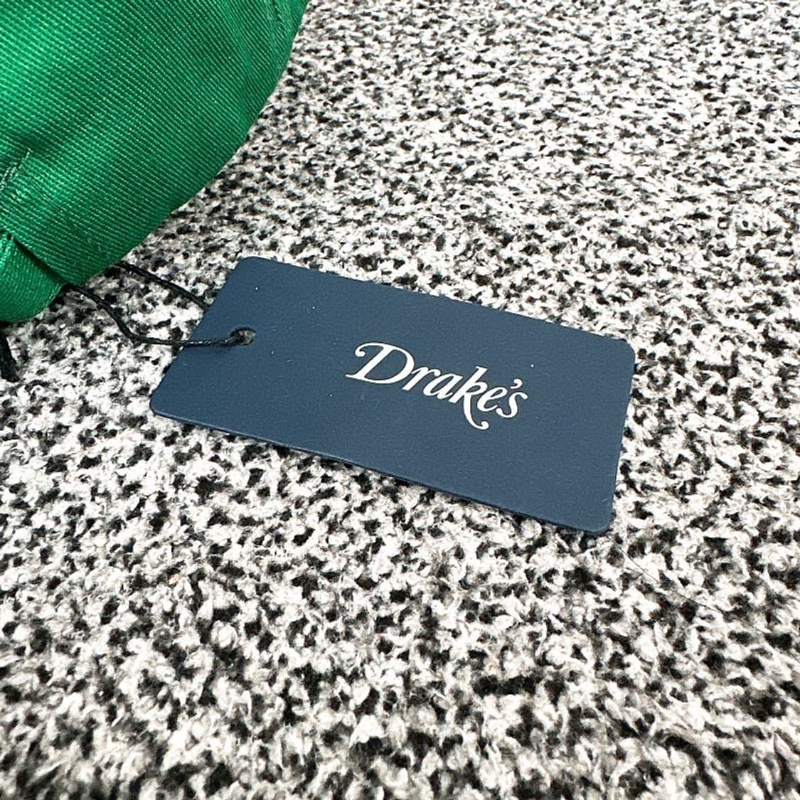 (정품/새상품) Drakes 드레익스 남성 그린 자수 로고 볼캡 상품이미지5