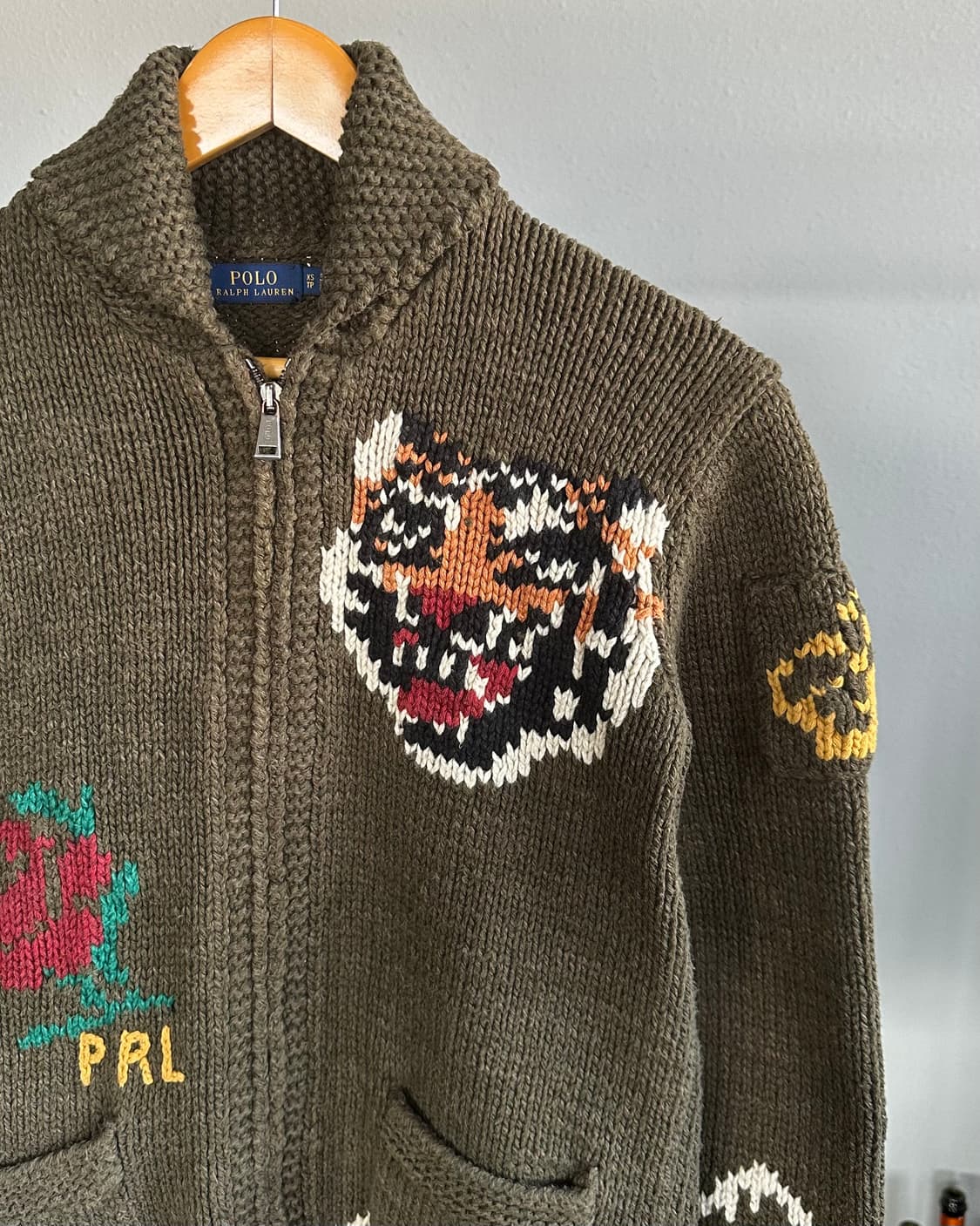 [XS]폴로 랄프로렌 타이거 코위찬 니트 가디건 상품이미지6
