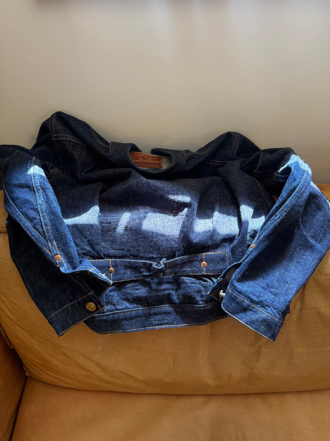 타임원클로딩 엣라코 161 자켓 지쟌 38 셀비지데님 상품이미지5