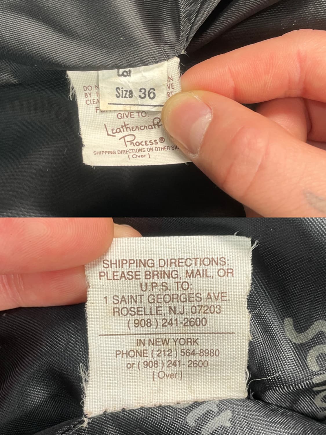 쇼트 카우 레더 라이더 자켓 상품이미지8