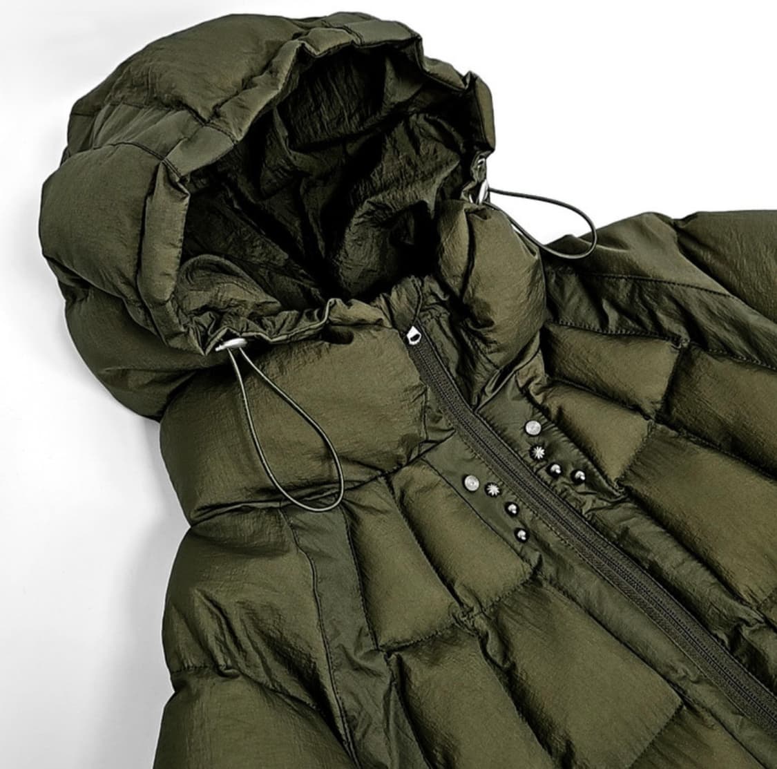 가키하라 Eve&night rivet hoodie puffer parka 상품이미지1