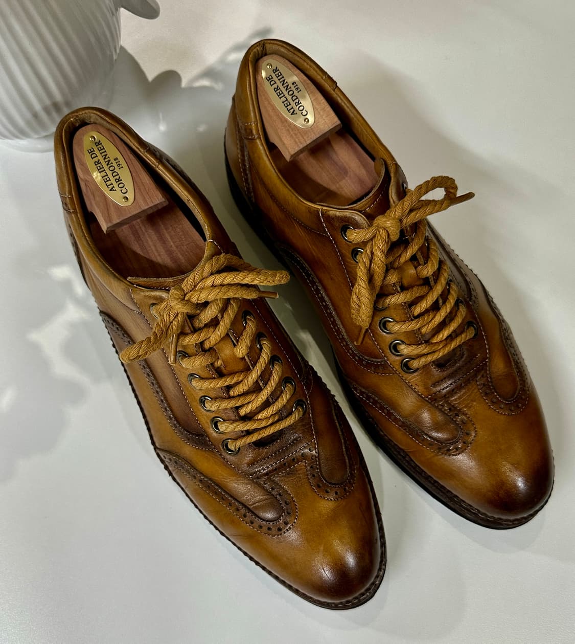 벨루티 옥스포드 브라운 슈즈 8 / 270 상품이미지1