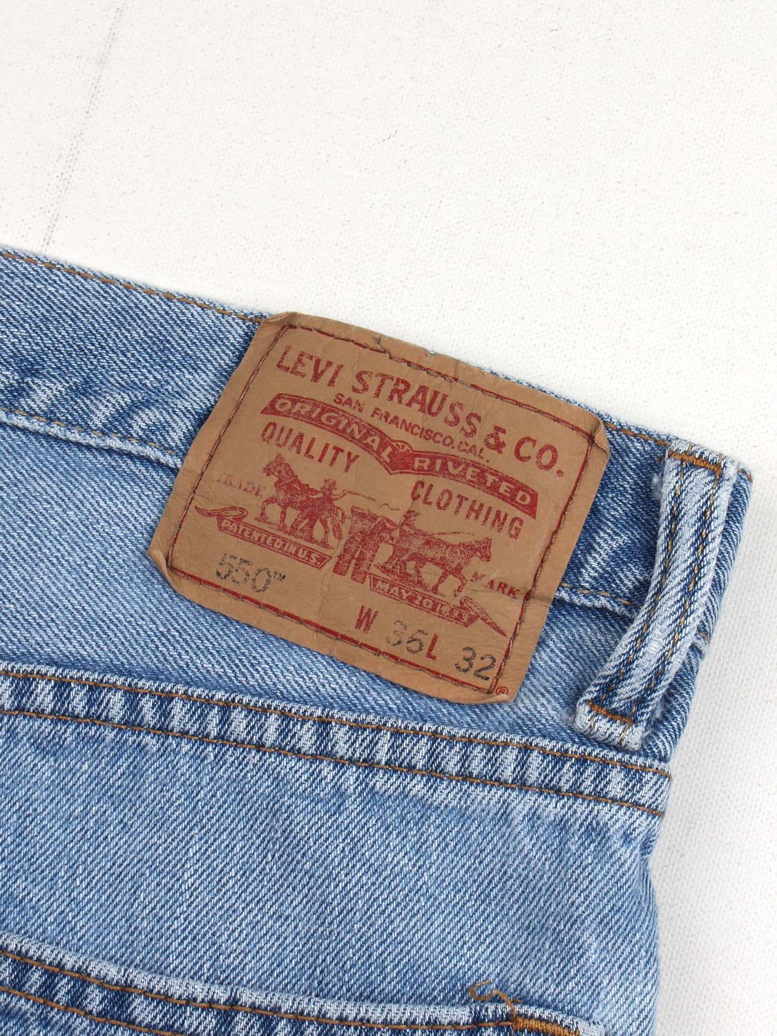 00s LEVI'S 550 Denim Pants (36) (#005) 상품이미지7