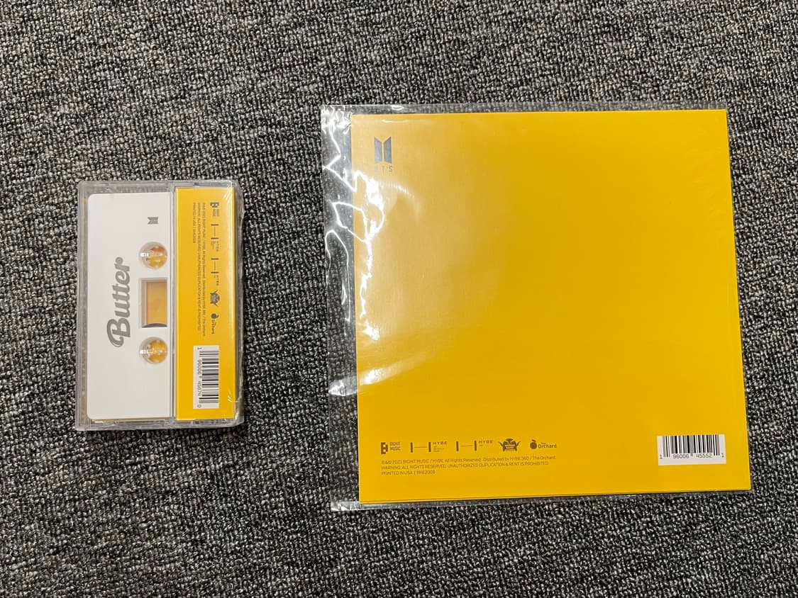 방탄소년단 버터, 다이나마이트 LP 카세트 테이프 세트 상품이미지2