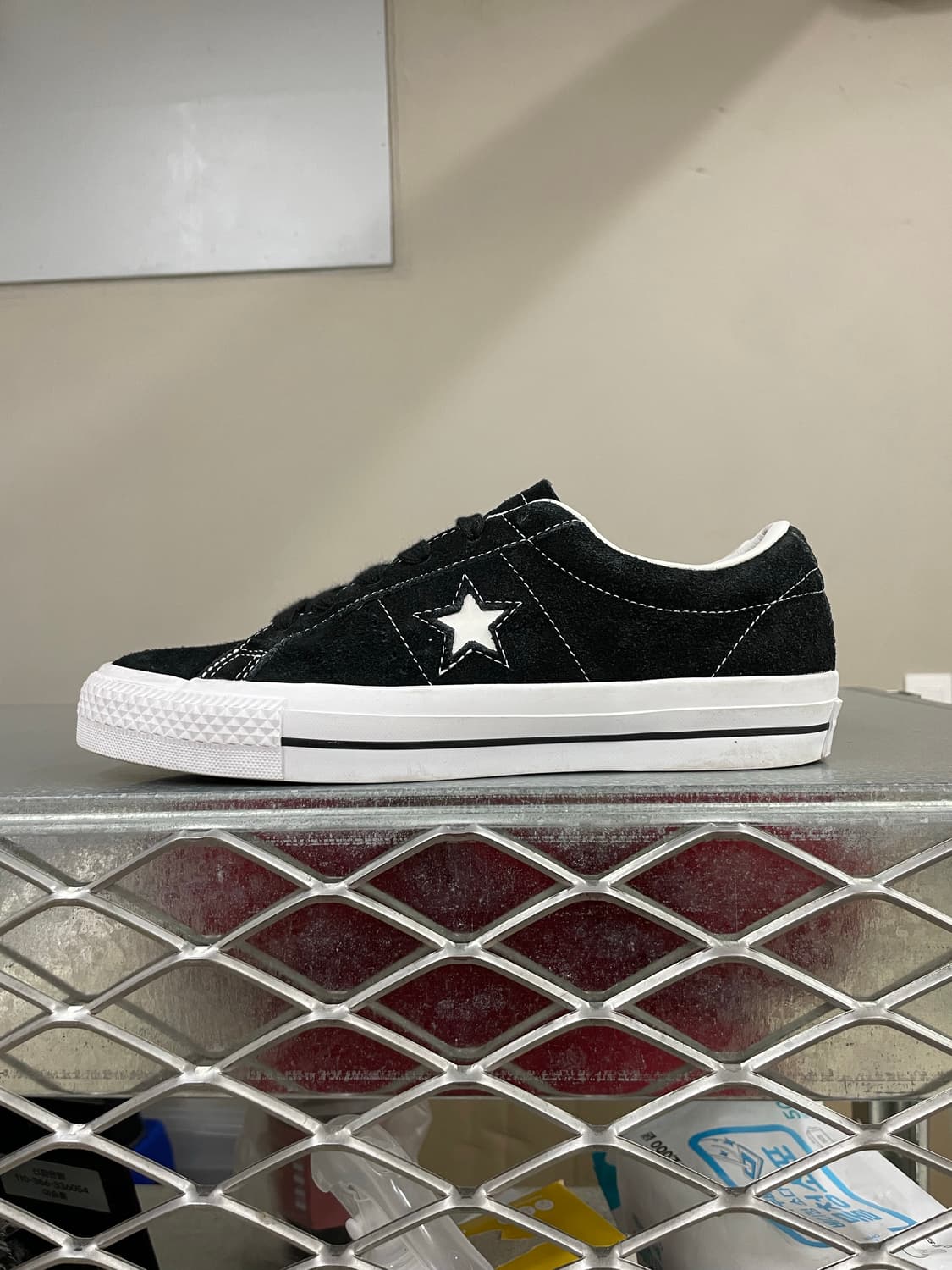 컨버스 원스타 스웨이드 블랙 250 상품이미지1